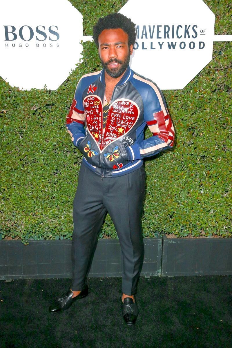 Donald Glover - Childish Gambino wears Mark Chris