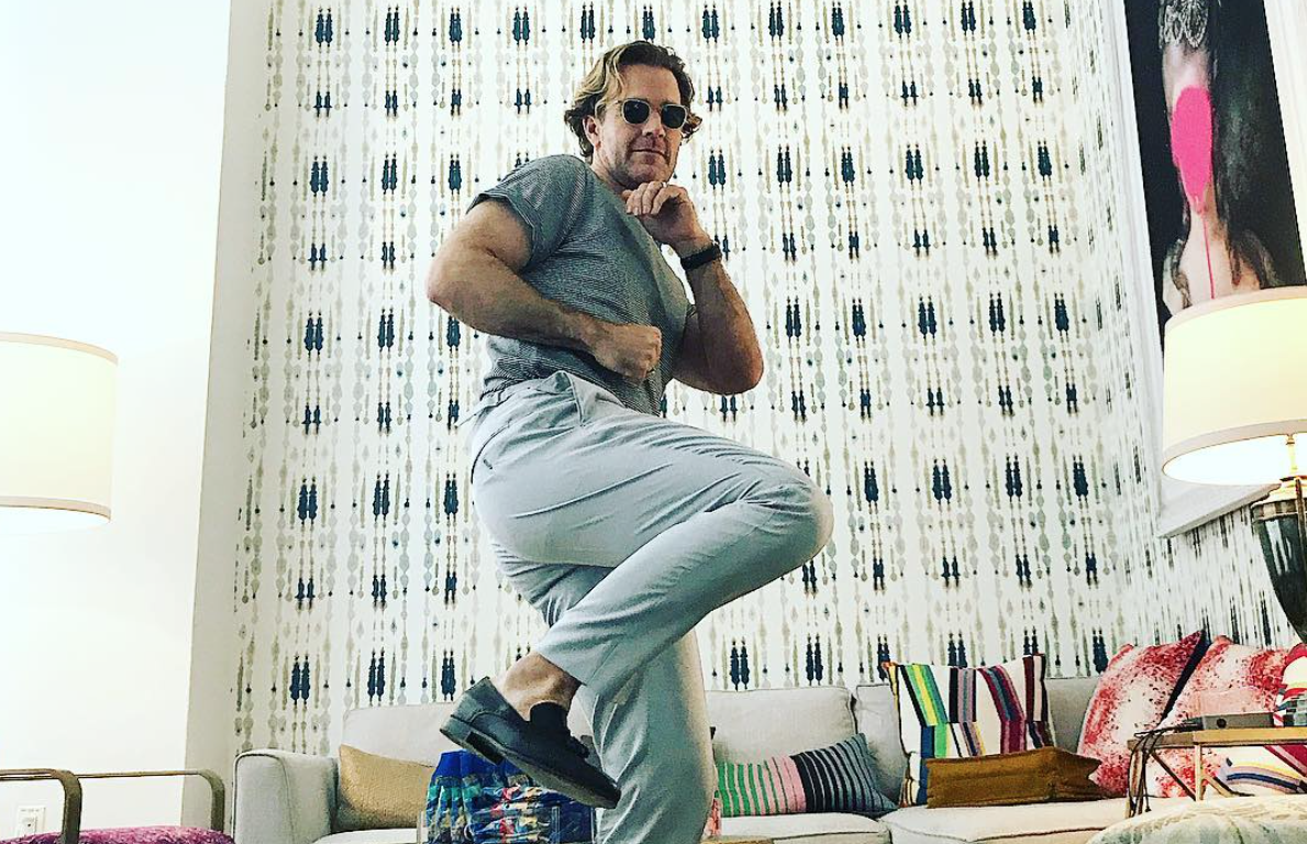 GQ Best Dressed - James Van Der Beek in Mark Chris