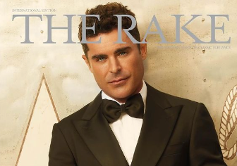 Zac Efron in "MC" for Cover Issue of 'The Rake'