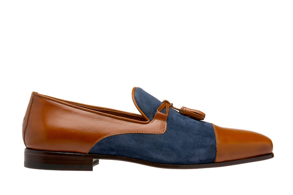 Michelangelo - Brown & Navy - Mark Chris Michelangelo - Brown & Navy - Mark Chris