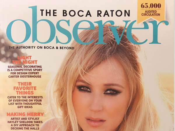 Mark Chris talks Fashion Trends with the Boca Observer
