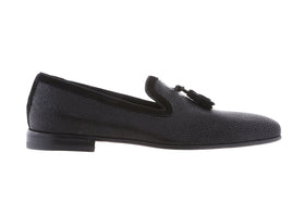 Marco - Black Stingray - Mark Chris Shoes